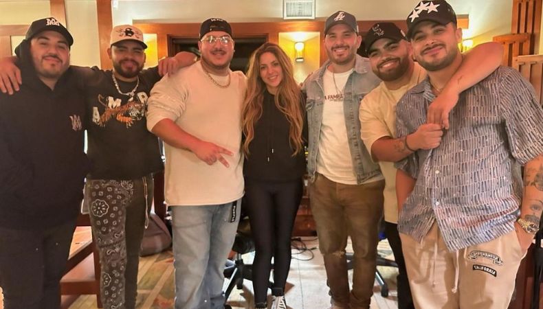 ¡Shakira revela primera coloración con Grupo Frontera!