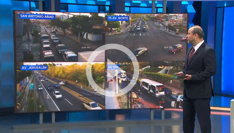 Ahora | Reporte del tráfico: 14 de marzo Reporte del tráfico El Salvador