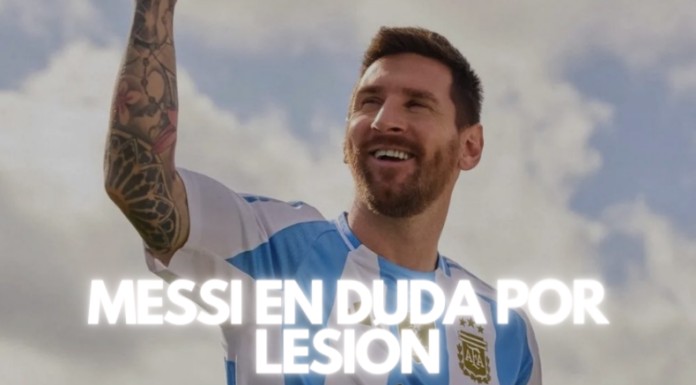 Messi con la selección argentina