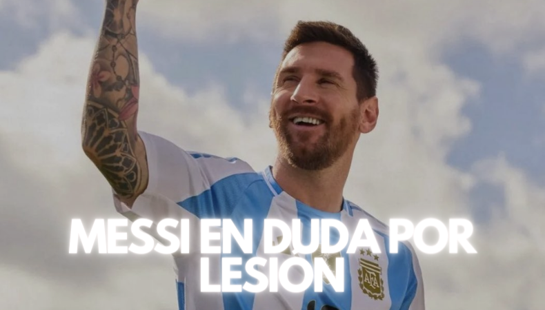 Messi con la selección argentina