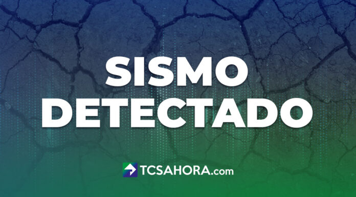 Sismo registrado.