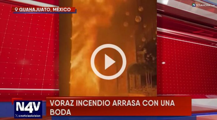 Incendio hizo que una boda se convirtiera en tragedia en México.