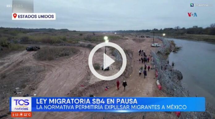 Corte Suprema suspende indefinidamente ley migratoria (SB4) en Texas.