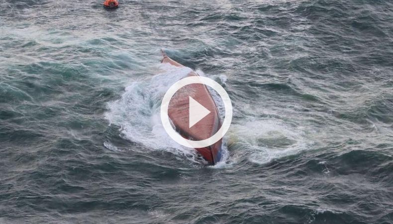 Al menos ocho fallecidos tras naufragio de buque surcoreano.
