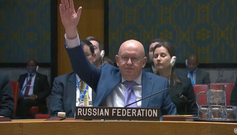 Rusia y China vetan en la ONU resolución de EE. UU. para cese al fuego en Gaza.