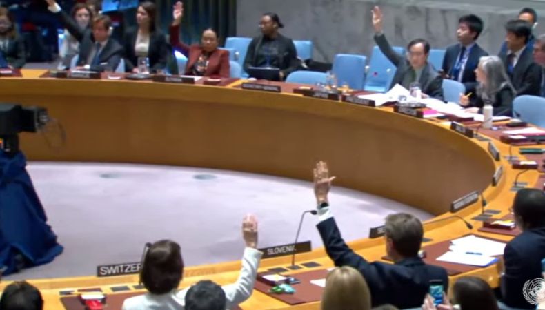 Consejo de Seguridad de la ONU aprueba resolución de cese al fuego en Gaza.
