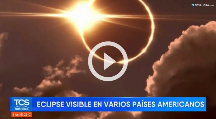 Imágenes del eclipse lunar penumbral.