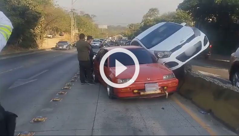 Reportan accidente de tránsito en Colón.
