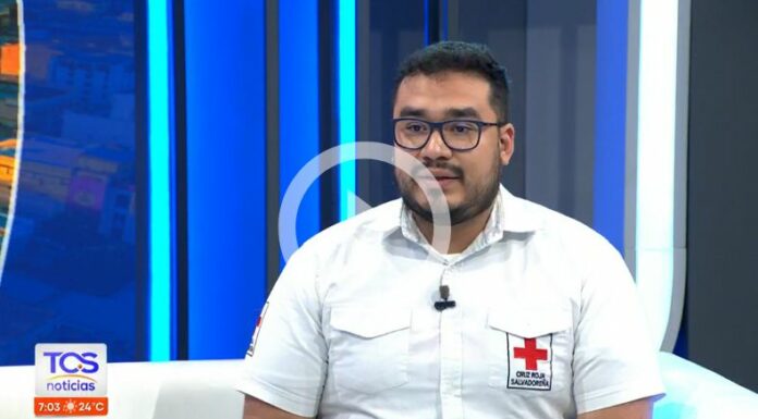 Cruz Roja Salvadoreña, Luis Galdámez