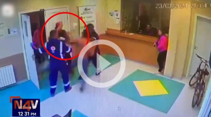 Una persona fue atacada con tijeras en el interior de un hospital
