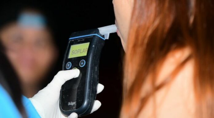 Conductores en estado de ebriedad