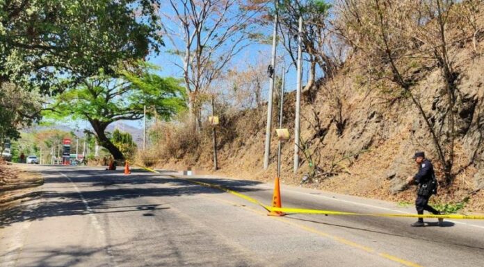 Hombre falleció atropellado sobre la carretera a Santa Ana.