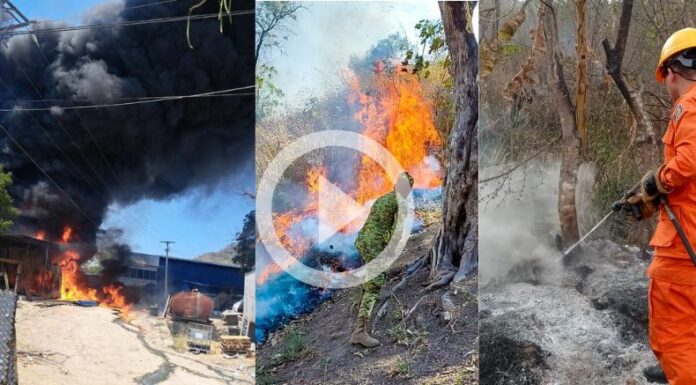 ¡Los incendios son parte de las emergencias en Semana Santa!