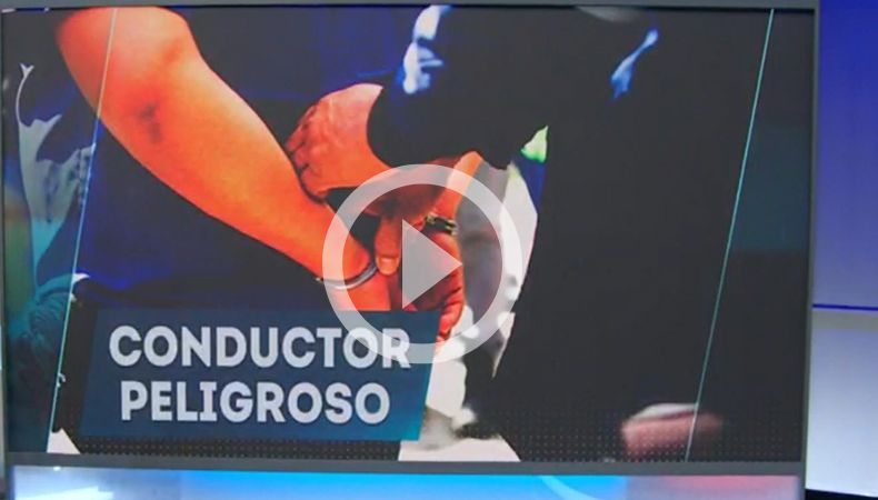 [Video] Capturan a sujeto que manejaba con 692° grados de alcohol