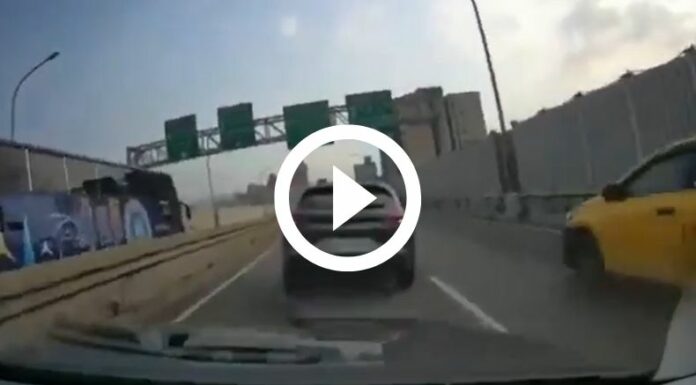 Momento exacto del terremoto en Taiwán