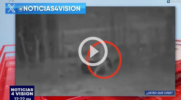 Un terrorífico espectro recorrió una zona rural de Chalatenango.