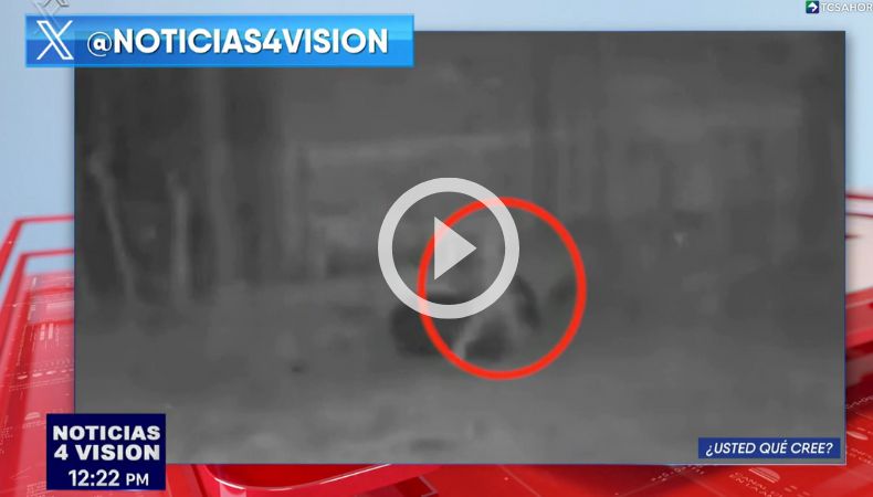 Un terrorífico espectro recorrió una zona rural de Chalatenango.