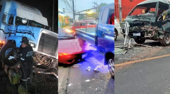 Accidentes de tránsito: 04 de abril