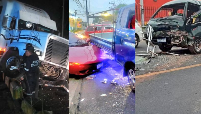 Accidentes de tránsito: 04 de abril