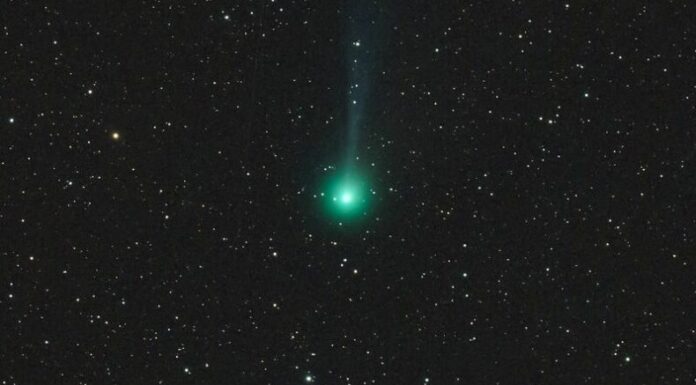 El cometa diablo aparecerá durante el eclipse solar del 8 de abril.