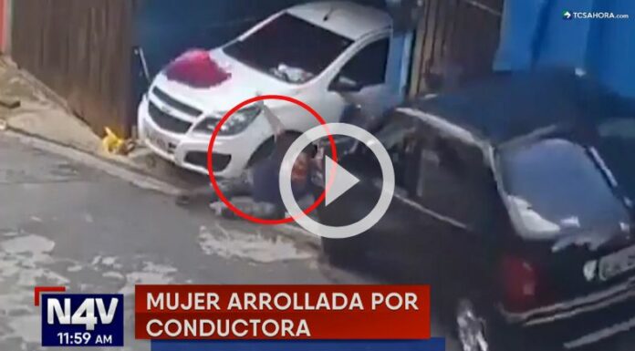 Mujer fue arrollada por una conductora.