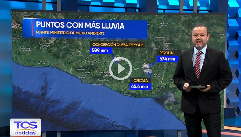 Clima Puntos con más lluvias en las últimas horas Lluvias