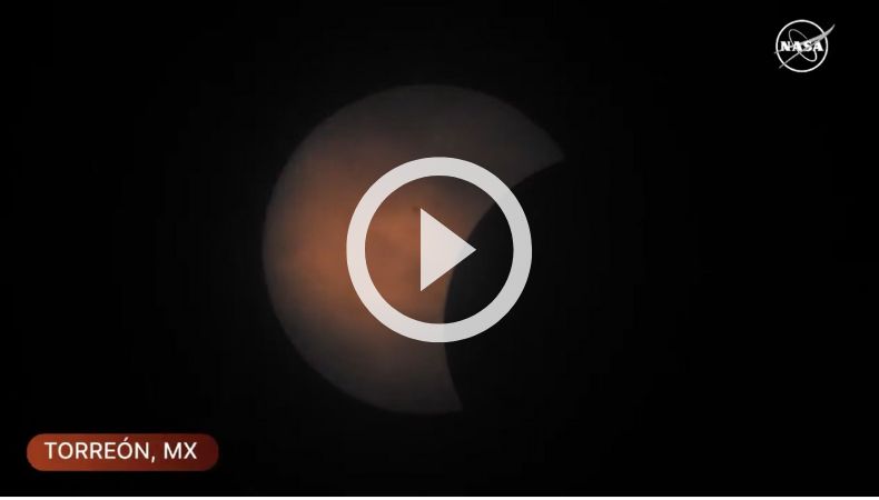 ¡Evolución del eclipse solar total!