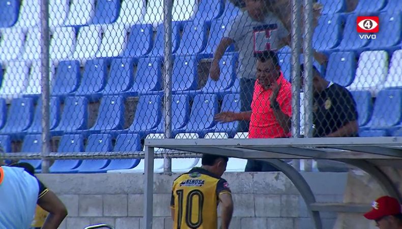 Jorge Ábrego El protagonista no fue el fútbol en este partido