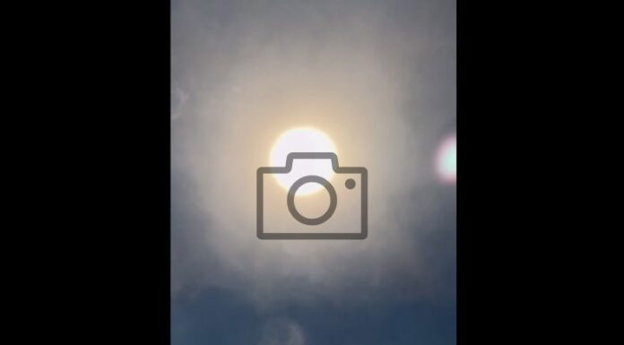 Imágenes del eclipse compartidas a la sala de redacción