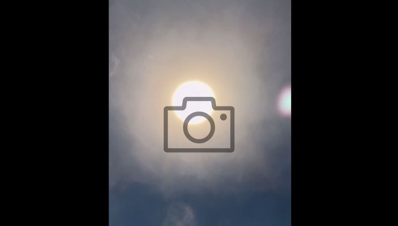 Imágenes del eclipse compartidas a la sala de redacción