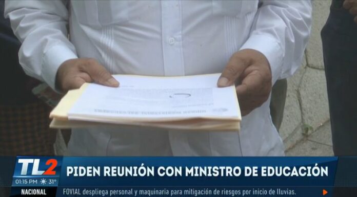 Unidad Magisterial pide reunión con ministro de Educación