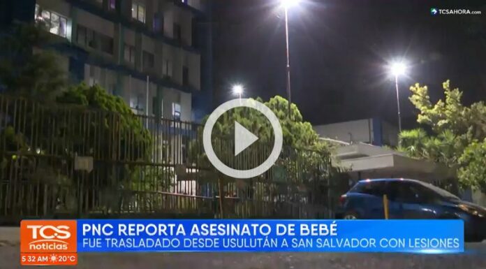 PNC procesó escena de homicidio de un bebé de ocho meses.