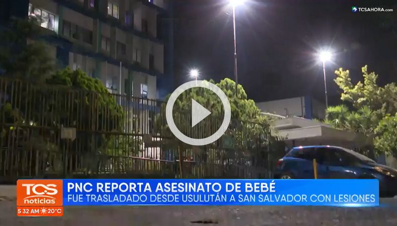 PNC procesó escena de homicidio de un bebé de ocho meses.