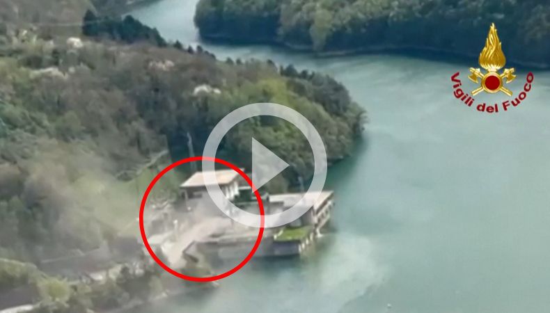 Italia: Italia: Explosión en central hidroeléctrica deja muertos
