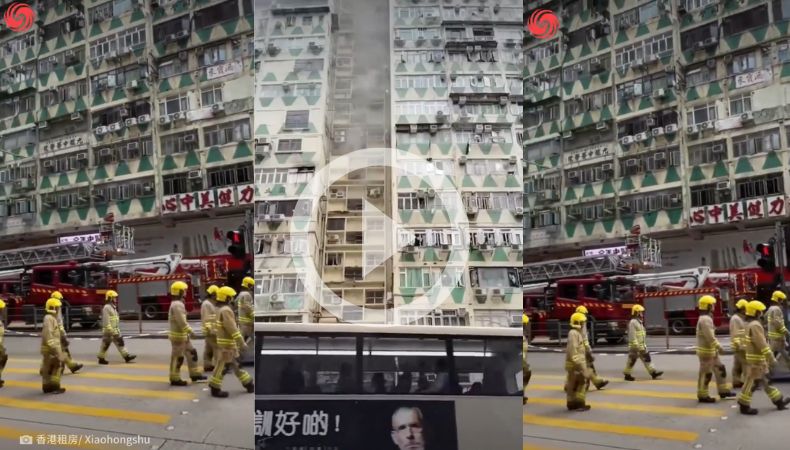 Heridos y muertos por voraz incendio en un edificio residencial
