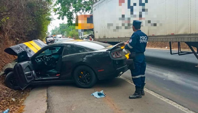 PNC reportó accidente de tránsito en la carretera Troncal del Norte.