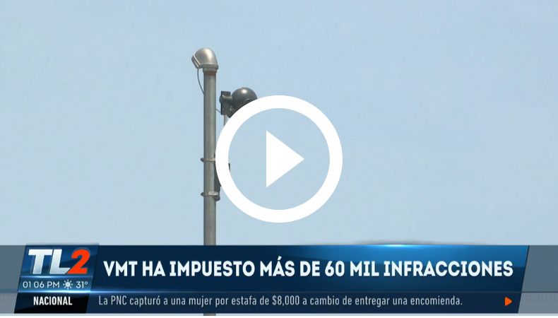 VMT ha impuesto 60 mil multas digitales