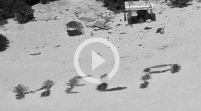 Rescatan a náufragos estadounidense varados en isla desierta