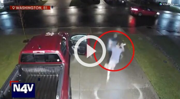 Hombre se enfrenta a delincuente que pretendía robar su auto.