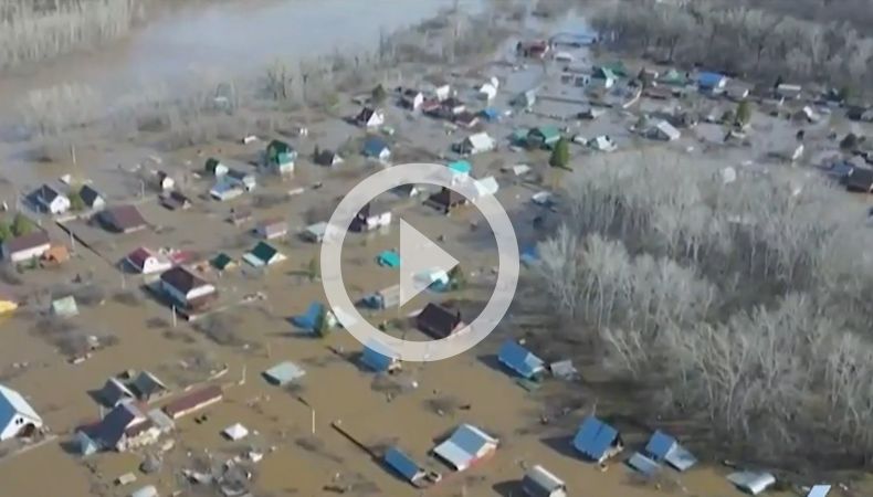 Continúan evacuaciones por inundaciones en Rusia