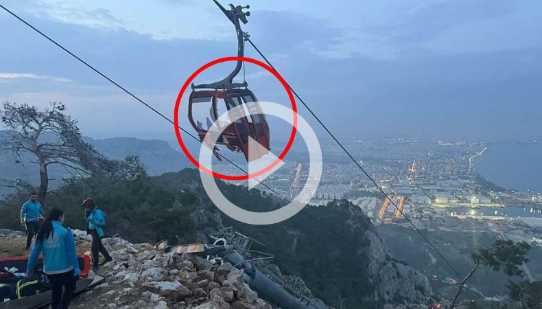 Turquía: Un muerto y varios heridos tras accidente en un teleférico