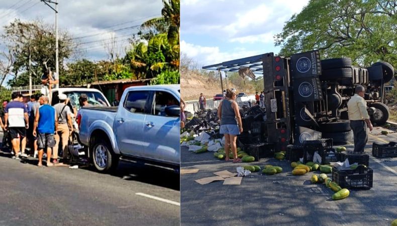 ¡Accidentes de tránsito dejan varios lesionados este sábado 13 de abril!