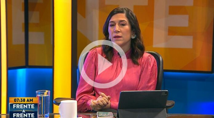 Ministra de Economía, María Luisa Hayem