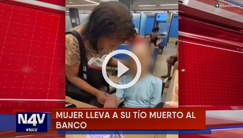 Mujer llevó el cadáver de su tío para retirar un préstamo bancario.