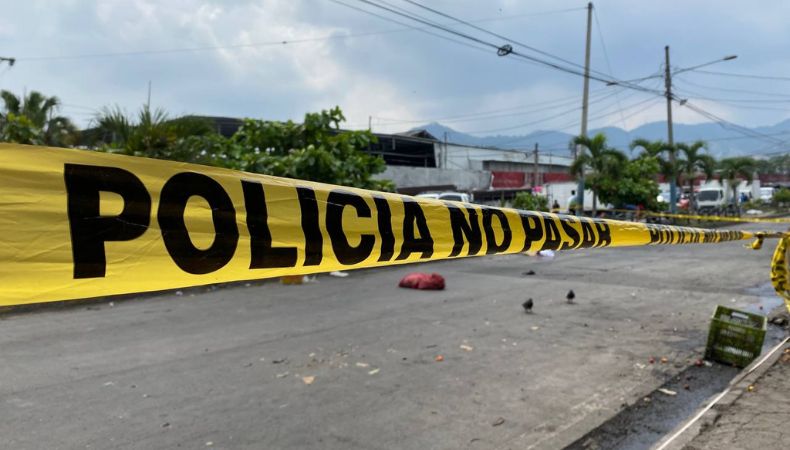 Peatón murió atropellado en las cercanías del mercado La Tiendona.