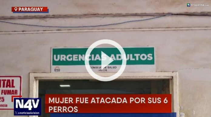 Mujer de la tercera edad fue atacada por sus seis perros en Paraguay.