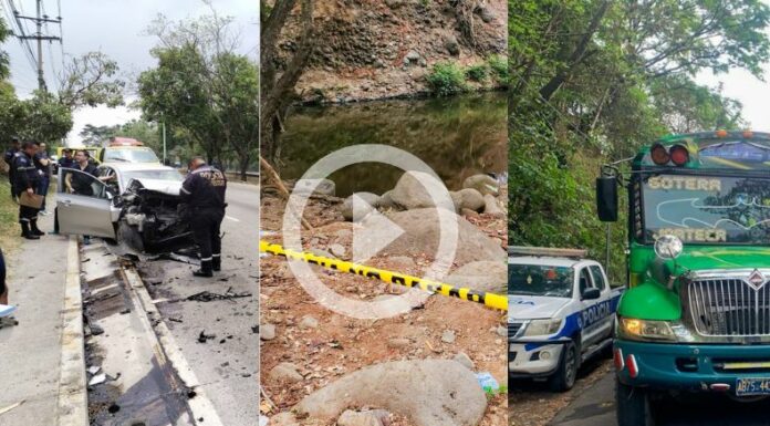 Accidentes de tránsito: 18 de abril