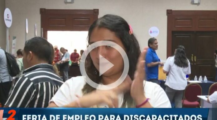 [Video] Desarrollan feria de empleo para personas con discapacidad
