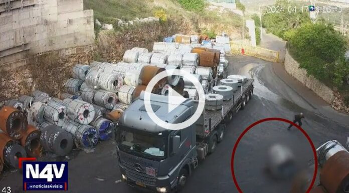 Hombre murió aplastado por una bobina de acero en Israel.