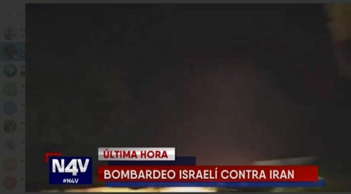 Confirman bombardeo Israelí contra Irán